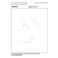 Lucide RANKOS - Floor lamp - 5xE14 - Black
