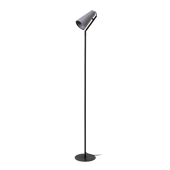 Lucide BENSEN - Vloerlamp - 1xE14 - Grijs