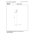 Lucid BENSEN - Floor lamp - 1xE14 - Natural