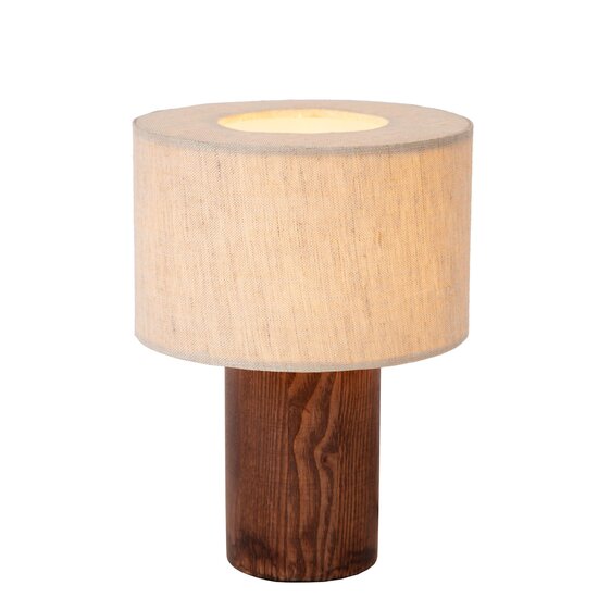 Lucide TACHINA - Lampe de table - 1xE14 - Naturel