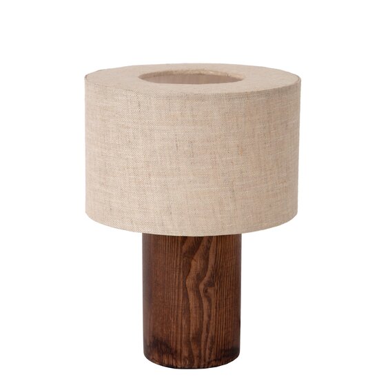 Lucide TACHINA - Lampe de table - 1xE14 - Naturel