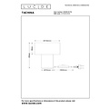 Lucide TACHINA - Lampe de table - 1xE14 - Naturel
