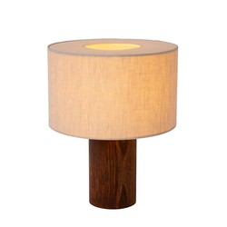 Lucide TACHINA - Lampe de table - 1xE27 - Naturel