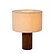 Lucide TACHINA - Lampe de table - 1xE27 - Naturel