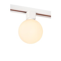 Lucide TRACK TYCHO- Railspot - 1-fase Railsysteem / Railverlichting - 1xG9 - Opaal (Uitbreiding)