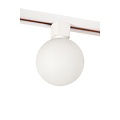 Lucide TRACK TYCHO- Railspot - 1-fase Railsysteem / Railverlichting - 1xG9 - Opaal (Uitbreiding)