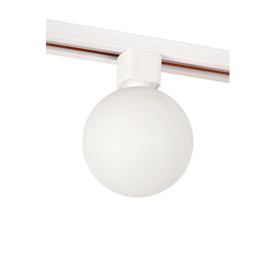 Lucide TRACK TYCHO - Rail spot - 1-phase Rail system / Rail lighting - 1xG9 - Opal (Expansion)