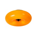 Lucide SENTINO - Plafonnière - Ø 30 cm - 3xG9 - Oranje
