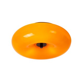 Lucide SENTINO - Plafonnier - Ø 30 cm - 3xG9 - Orange