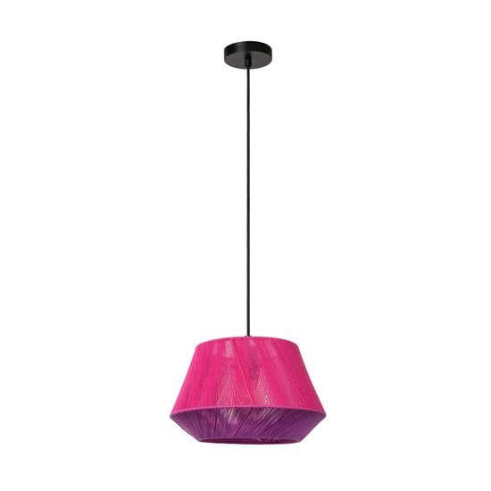 Lucide JESSICA - Pendant lamp - Ø 30 cm - 1xE27 - Pink
