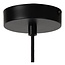 LUCIDE LUCIDE HANNELORE - Hanglamp - Ø 30 cm - 1xE27 - Zwart - Perfect voor sfeervolle binnenverlichting