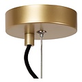 LUCIDE LUCIDE HANNELORE - Lámpara colgante elegante en oro mate