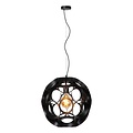 Lucide HANNELORE - Hanglamp - Ø 40 cm - 1xE27 - Zwart