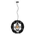 Lucide HANNELORE - Hanglamp - Ø 40 cm - 1xE27 - Zwart