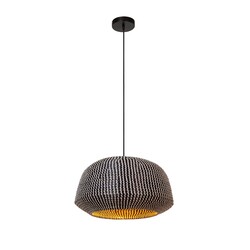 Lucid MADUKA - Pendant lamp - 1xE27 - Black