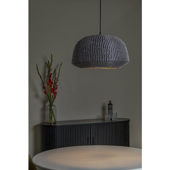 Lucide MADUKA - Lampe suspendue - 1xE27 - Noir