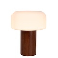 LUCIDE Lucide KENAN - Table lamp - Ø 22 cm - 1xE14 - Wood - Perfect ambient lighting for any interior