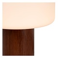 Lucide KENAN - Lampe à poser - Ø 22 cm - 1xE14 - Bois