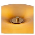 LUCIDE Lucide SENTINO - Tafellamp - Ø 30 cm - 3xG9 - Taupe - Creëer een warme sfeer in uw interieur