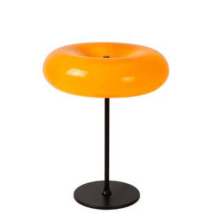 Lucide SENTINO - Lámpara de mesa - Ø 30 cm - 3xG9 - Naranja