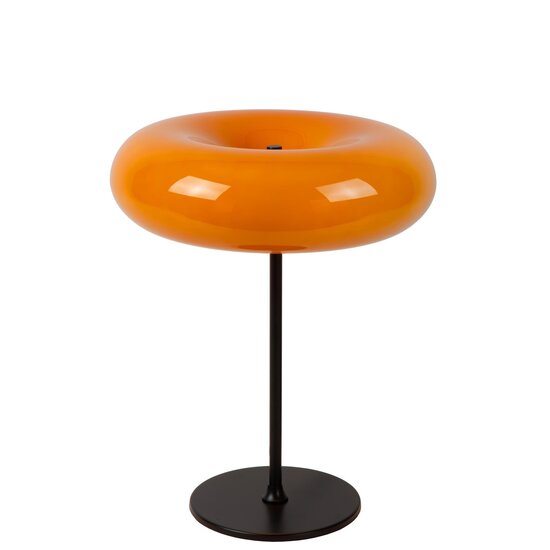 Lucide SENTINO - Lámpara de mesa - Ø 30 cm - 3xG9 - Naranja
