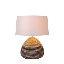 Lucide MADUKA - Tischlampe - 1xE27 - Natürlich