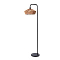 Lucide YUNKAI - Vloerlamp - Ø 40 cm - 1xE27 - Naturel