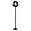 Lucide HANNELORE - Vloerlamp - Ø 30 cm - 1xE27 - Zwart