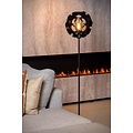 Lucide HANNELORE - Lampadaire - Ø 30 cm - 1xE27 - Noir