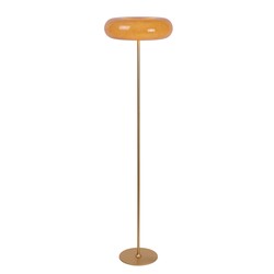 Lucide SENTINO - Lampe sur pied - Ø 40 cm - 3xG9 - Taupe