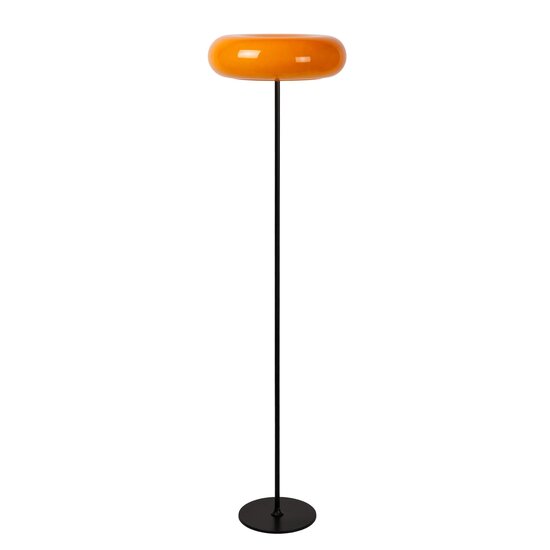 LUCIDE Lucide SENTINO - Lámpara de pie - Ø 40 cm - 3xG9 - Naranja