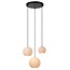 LUCIDE Lucide BINA - Hängelampe - Ø 40 cm - 3xE27 - Weiß