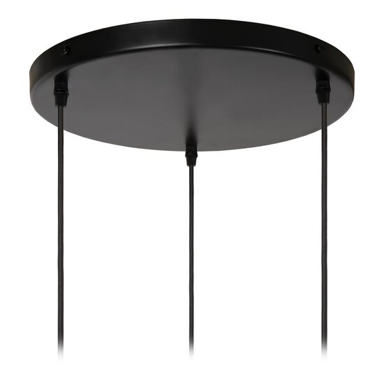LUCIDE Lucide BINA - Lámpara colgante - Ø 40 cm - 3xE27 - Blanco