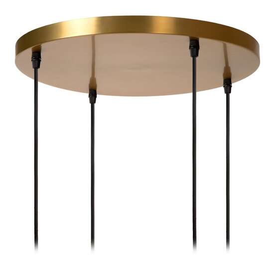 LUCIDE Lucide CINZIA - Hanglamp - Ø 55,5 cm - 4xE27 - Wit