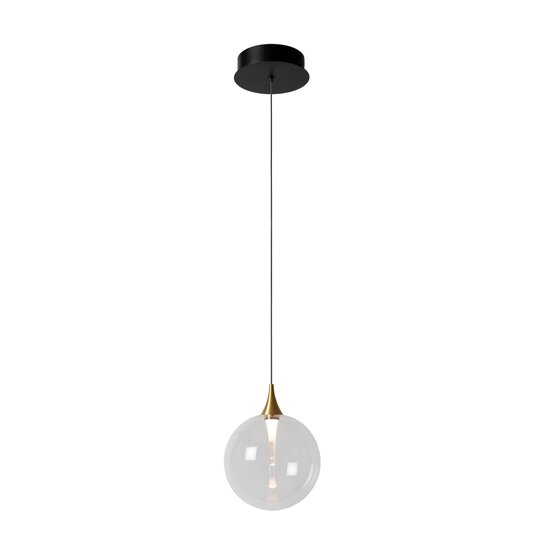 Lucide GISELA - Suspension - Ø 16 cm - LED - 1x5W 2700K - Transparent