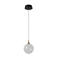 LUCIDE Lucide GISELA - Pendant lamp - Ø 16 cm - LED - 1x5W 2700K - Transparent