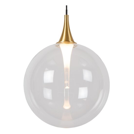 Lucide GISELA - Hängelampe - Ø 16 cm - LED - 1x5W 2700K - Transparent