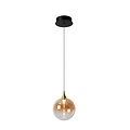 LUCIDE Lucide GISELA - Hanglamp - Ø 16 cm - LED Dimb. - 1x5W 2700K - Amber - Premium