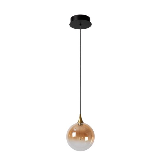 Lucide GISELA - Pendant lamp - Ø 16 cm - LED - 1x5W 2700K - Amber
