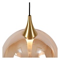 LUCIDE Lucide GISELA - Hängelampe - Ø 16 cm - LED - 1x5W 2700K - Bernstein