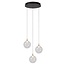 LUCIDE Lucide GISELA - Hanglamp - Ø 36 cm - LED Dimb. - 3x4,3W 2700K - Transparant - Premium