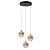 LUCIDE Lucide GISELA - Hanging lamp - Ø 36 cm - LED Dimming. - 3x4.3W 2700K - Amber