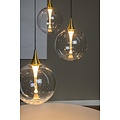 LUCIDE Lucide GISELA - Lámpara colgante - Ø 48 cm - LED Dimming. - 5x3.8W 2700K - Transparente