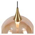 Lucide GISELA - Lampe suspendue - Ø 48 cm - Variation LED. - 5x3,8W 2700K - Ambre