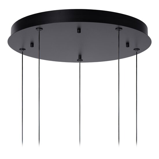 LUCIDE Lucide GISELA - Lampe suspendue - Ø 48 cm - Variation LED. - 5x3,8W 2700K - Ambre
