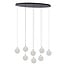 LUCIDE Lucide GISELA - Hanglamp - LED Dimb. - 8x3,9W 2700K - Transparant - Premium