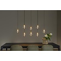 LUCIDE Lucide GISELA - Lampe à suspension - LED Dim. - 8x3,9W 2700K - Transparente