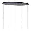 Lucide GISELA - Hanglamp - LED Dimb. - 8x3,9W 2700K - Transparant