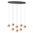 Lucide GISELA - Hanglamp - LED Dimb. - 8x3,9W 2700K - Amber