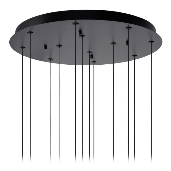 LUCIDE Lucide GISELA - Pendant lamp - Ø 61 cm - LED Dimb. - 12x3.5W 2700K - Transparent